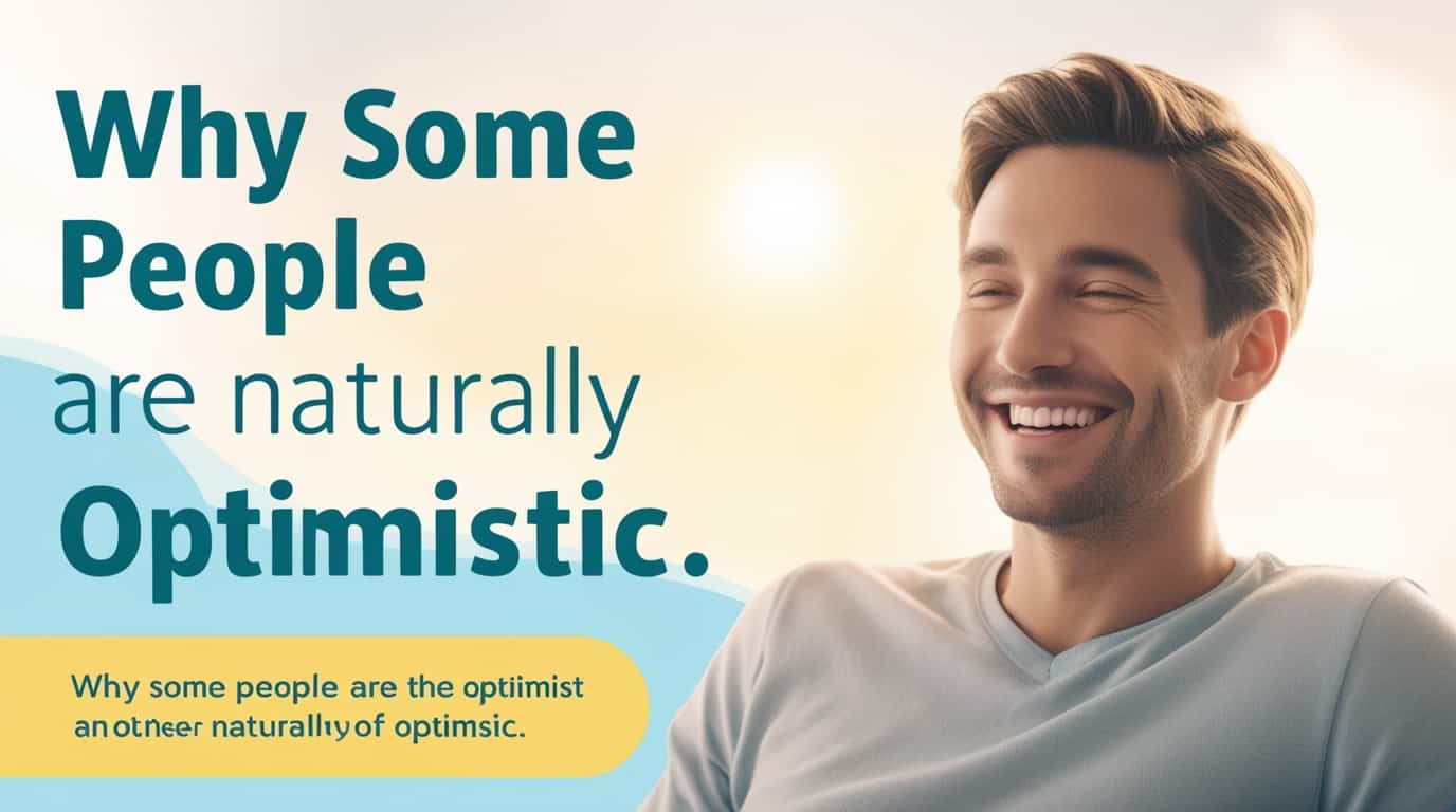 Why Are Some People Naturally More Optimistic Than Others?