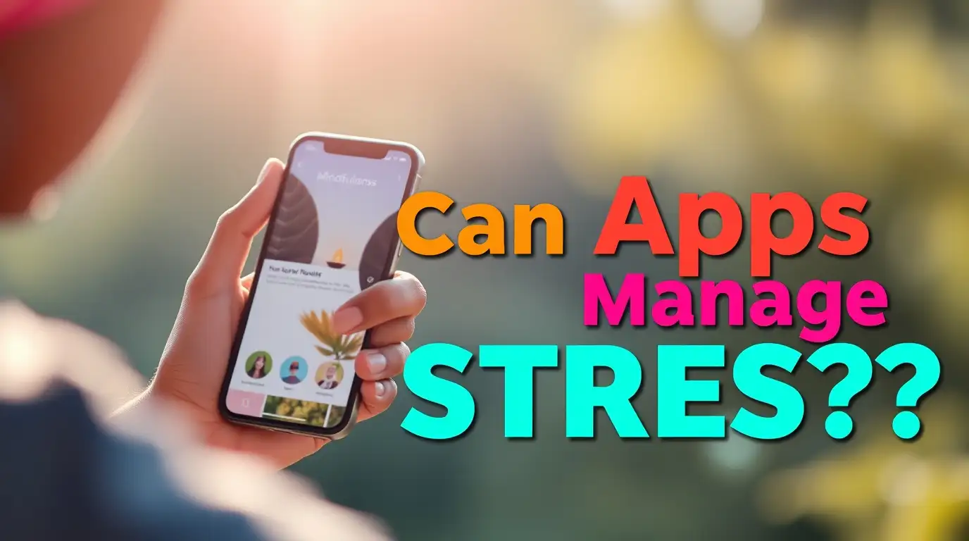 Digital well-being apps for stress management